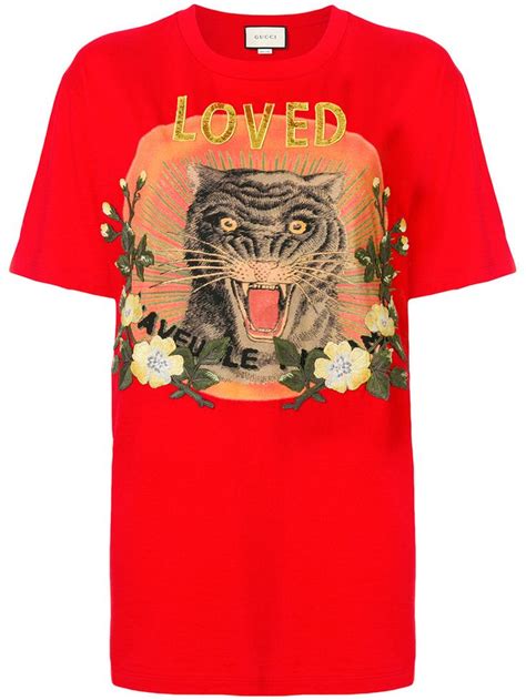 gucci loved t shirt|t shirt amour gucci.